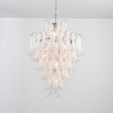 Cora Wisp Glass Chandelier, detail view 3