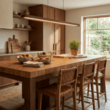 Sora Oak Wood Pendant Light, detail view 7