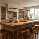 Sora Oak Wood Pendant Light, detail view 2