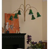Vian Willow Glass Chandelier, detail view 5