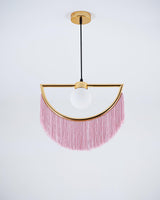 Auria Oak Glass Pendant Light, detail view 87