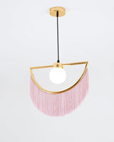 Auria Oak Glass Pendant Light, detail view 88