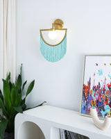 Avel Willow Glass Wall Light, detail view 3