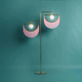 Aster Bloom Glass Floor Lamp, detail view 14