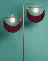 Aster Bloom Glass Floor Lamp, detail view 17