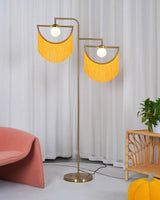 Aster Bloom Glass Floor Lamp, detail view 13