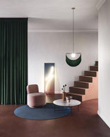 Auria Oak Glass Pendant Light, detail view 36