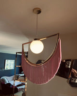 Auria Oak Glass Pendant Light, detail view 51