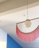 Auria Oak Glass Pendant Light, detail view 60