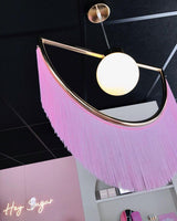 Auria Oak Glass Pendant Light, detail view 63