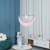 Auria Oak Glass Pendant Light, detail view 14