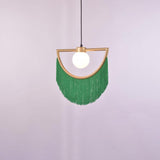 Auria Oak Glass Pendant Light, detail view 72