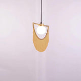 Auria Oak Glass Pendant Light, detail view 90