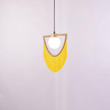 Auria Oak Glass Pendant Light, detail view 76