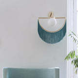 Avel Willow Glass Wall Light, detail view 10
