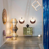 Avel Willow Glass Wall Light, detail view 6