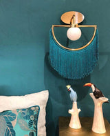 Avel Willow Glass Wall Light, detail view 12