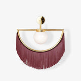 Avel Willow Glass Wall Light, detail view 22