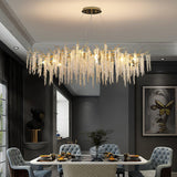 Calia Haven Crystal Chandelier, detail view 6