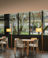 Evara Harbor Wood Floor Lamp, detail view 45