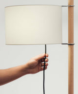 Evara Harbor Wood Floor Lamp, detail view 52
