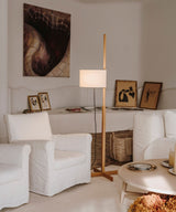 Evara Harbor Wood Floor Lamp, detail view 32