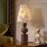 Flora Nest Wood Table Lamp, detail view 7