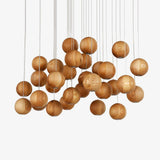 Galen Veil Wood Pendant Light, detail view 20