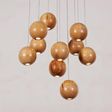 Galen Veil Wood Pendant Light, detail view 19