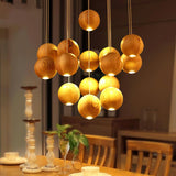 Galen Veil Wood Pendant Light, detail view 2