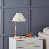 Luma Winter Linen Table Lamp, detail view 7