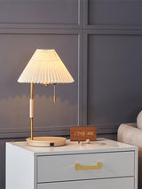 Luma Winter Linen Table Lamp, detail view 8