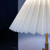 Luma Winter Linen Table Lamp, detail view 9