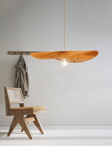 Maren Rain Rattan Pendant Light, detail view 2