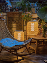 Mira Field Rattan Outdoor Light, detail view 6
