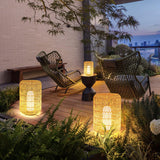 Mira Field Rattan Outdoor Light, detail view 4