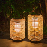 Mira Field Rattan Outdoor Light, detail view 11