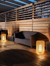 Mira Field Rattan Outdoor Light, detail view 31