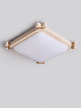 Orla Mist Travertine Ceiling Light, detail view 8