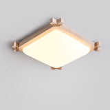 Orla Mist Travertine Ceiling Light, detail view 2