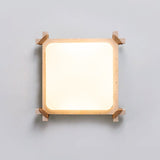 Orla Mist Travertine Ceiling Light, detail view 3