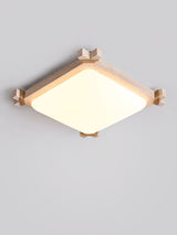 Orla Mist Travertine Ceiling Light, detail view 7