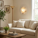 Sable Prism Alabaster Wall Light, detail view 4