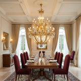 Selah Drift Crystal Chandelier, detail view 3