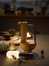 Talia Sol Wood Table Lamp, detail view 24