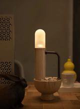 Talia Sol Wood Table Lamp, detail view 20