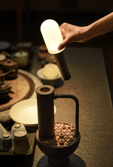 Talia Sol Wood Table Lamp, detail view 10