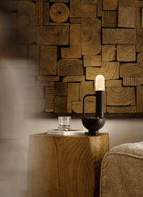 Talia Sol Wood Table Lamp, detail view 14