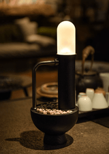Talia Sol Wood Table Lamp, detail view 16