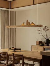 Tarin Opal Wood Pendant Light, detail view 21